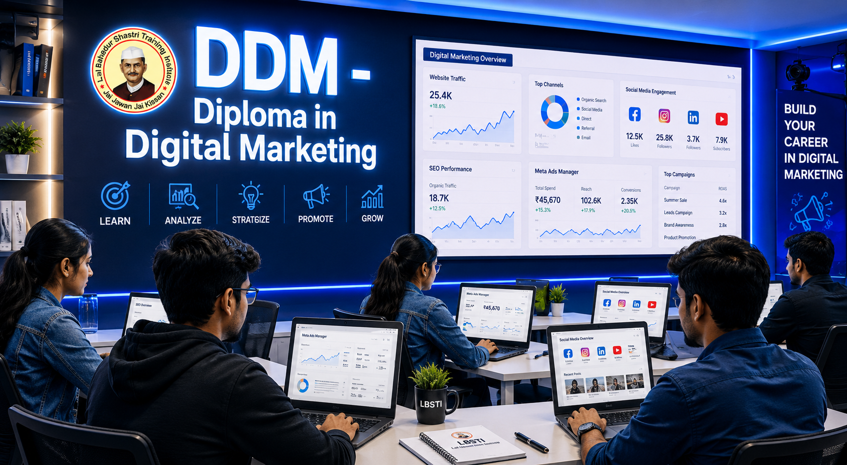 DIPLOMA IN DIGITAL MARKETING(DDM)